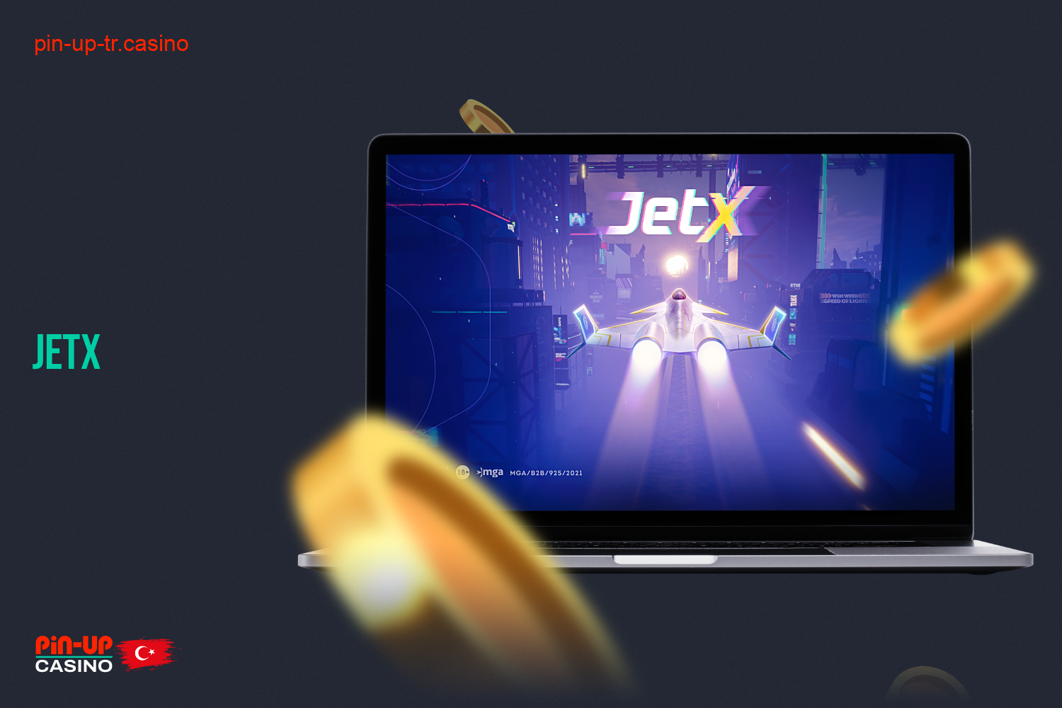 JetX - Pin Up Casino'daki en popüler çevrimiçi oyunlardan biridir